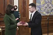 Svitlana Krakovska 2021 president award