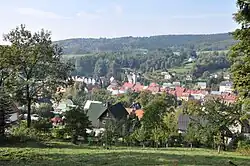 Panorama of Svoboda nad Úpou