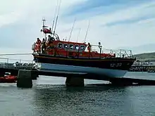 Launching from a slipway