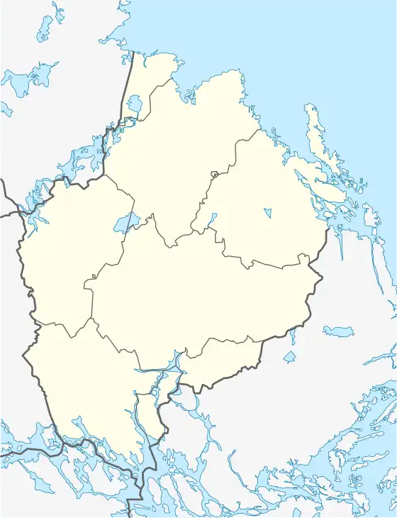 Vittinge is located in Uppsala