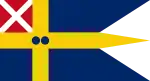 Vice admiral command flag (1815–1844)