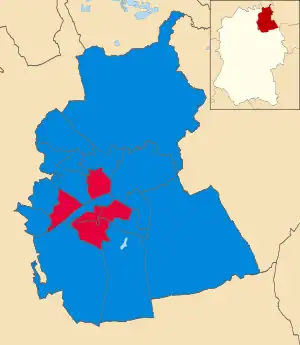 2021 results map