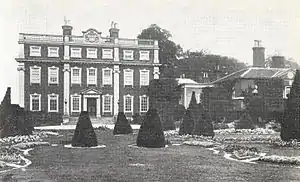 Swinfen Hall and attached Steps and Terraces