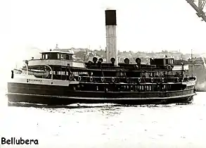 With extended wheelhouses and original open upper decks, 1930s