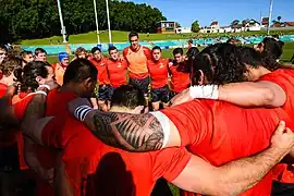 Canberra Vikings pre-game