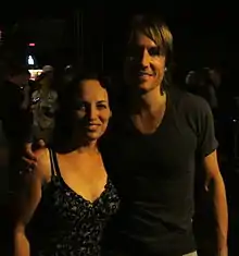 Sylkie Monoff with Keith Urban at The Grand Ole Opry - 2012