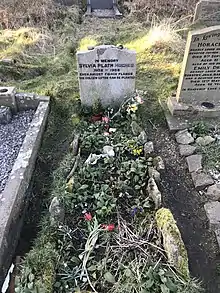 Sylvia Plath's grave, Heptonstall