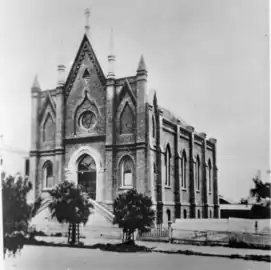 B'nai B'rith Temple (opened 1873), the city's first synagogue