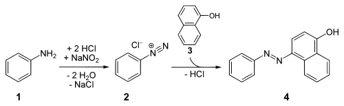 Organol brown synthesis