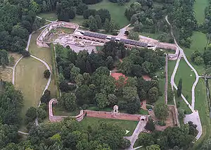 Aerial Photography: Szigetvár, Hungary - Castle