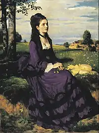 Lady in Violet (1874)