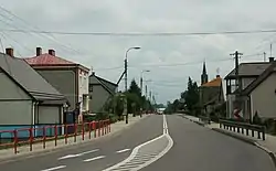 View of the town, July 2009