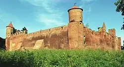 Teutonic Knights castle ruin