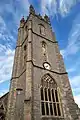 Church tower from the west