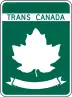 Trans-Canada Highway marker