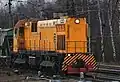 TEM7  (1976-current) -shunting locomotive with electric transmission changeable, DC, with the axial formula +20-20 20 20. The most powerful locomotive shunter, operates on the railways post-Soviet countries