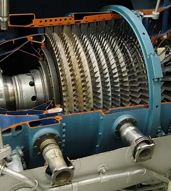 Axial-flow compressor of a jet engine