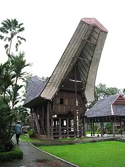 Toraja house, South Sulawesi pavilion