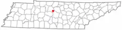 Location of Rural Hill, Tennessee