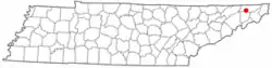 Location of Spurgeon, Tennessee