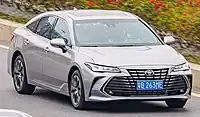 2022 Toyota Avalon XLE (GSX50; facelift, China)