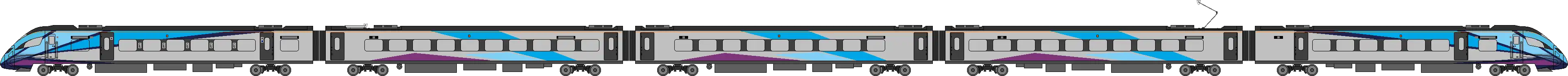 TPE Class 397 with pantograph