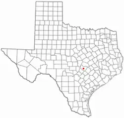 Location of Rollingwood, Texas