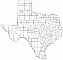 Location of Live Oak, Texas