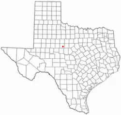 Location of Tuscola, Texas