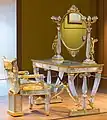 The dressing table of Marie-Caroline (ca. 1819) in the Louvre