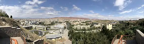 The new general view of University of Tabriz