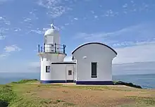 Tacking Point Lighthouse, south of Port Macquarie; completed in 1879