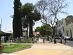 Tacna Armas Square (Plaza de Armas) in San Martin area