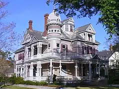 Tacon-Barfield Mansion at 1216, built in 1901.