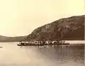 An image of the Taedong River from 1889