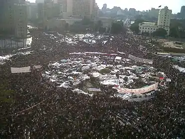 Image 51Protesters in Tahrir Square during the Egyptian revolution of 2011. (from 2010s)