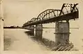 The 1925 iron truss bridge