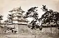 Main keep (Tenshu) in 1882, before it was dismantled