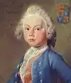 Portrait of Hendrik Fabricius, aged 10, 1748