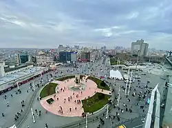 View of Taksim Square