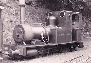 Talyllyn Railway locomotive "Dolgoch" in 1951