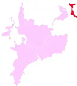 Talakovka is marked with dark red