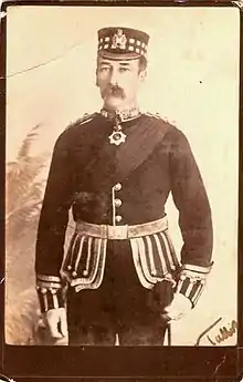 John Talbot Coke, second-in-command of the KOSB in the Sudan campaign, who went on to be a general officer in the Second Boer War