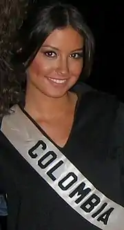 Taliana Vargas, Miss Colombia 2007