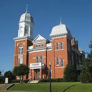 Taliaferro County Courthouse (built 1902), Crawfordville