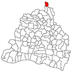 Location in Dolj County