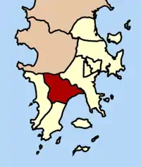 Location of Chalong in Mueang Phuket