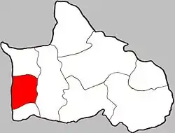 Location of Khok Salut in the district