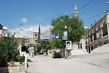 Temnine el-Faouqa, Lebanon, center of village