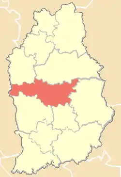 Location of Kalihati Upazila in Tangail District